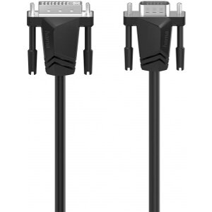 HAMA 200714 VIDEO CABLE DVI PLUG TO VGA PLUG FULL-HD 1080P 1.50 M