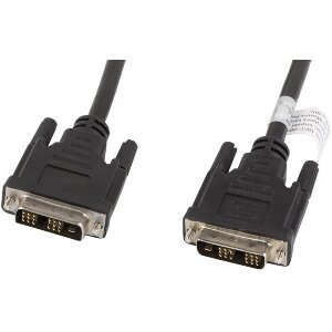 LANBERG SINGLE LINK DVI-D(M)(18+1)->DVI-D(M)(18+1) CABLE 3M BLACK