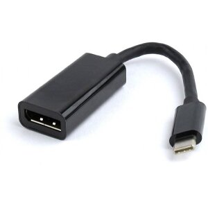 CABLEXPERT A-CM-DPF-01 USB-C TO DISPLAYPORT ADAPTER BLACK