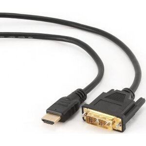 CABLEXPERT CC-HDMI-DVI-10 HDMI TO DVI MALE-MALE CABLE WITH GOLD-PLATED CONNECTORS 3M