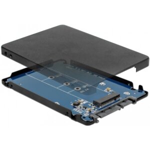 DELOCK 62688 2.5'' CONVERTER SATA 22 PIN > M.2 WITH ENCLOSURE