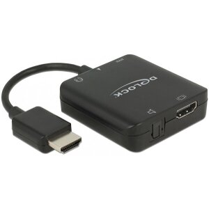 DELOCK 63276 HDMI AUDIO EXTRACTOR 4K 60 HZ COMPACT