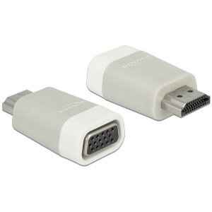 DELOCK 65472 ADAPTER HDMI-A MALE > VGA FEMALE