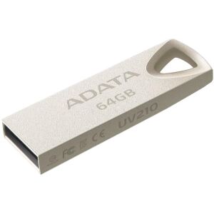 ADATA UV210 64GB USB2.0 FLASH DRIVE GOLD