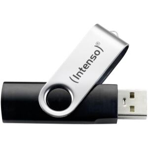 INTENSO 3503460 BASIC LINE 8GB USB 2.0 DRIVE BLACK/SILVER