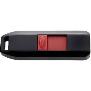 INTENSO 3511460 BUSINESS LINE 8GB USB 2.0 DRIVE BLACK/RED