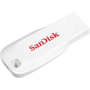 SANDISK CRUZER BLADE 16GB USB FLASH DRIVE WHITE SDCZ50C-016G-B35W