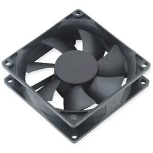 AKASA DFS802512H 80MM CASE FAN WITH 3-PIN CONNECTOR 12V SLEEVE BEARING HIGH SPEED BULK