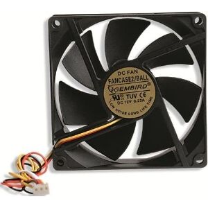 GEMBIRD FANCASE2/BALL FAN FOR PC CASE BALL BEARING 90MM