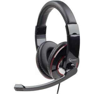 GEMBIRD MHS-U-001 USB STEREO HEADSET GLOSSY BLACK