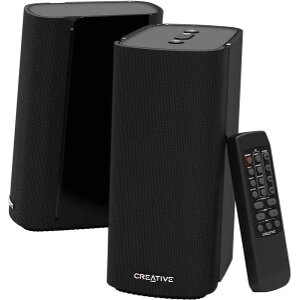 CREATIVE T100 COMPACT HI-FI 2.0 DESKTOP SPEAKERS BLACK