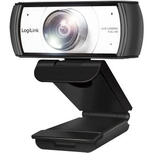 LOGILINK UA0377 CONFERENCE HD USB WEBCAM 120° DUAL MICROPHONE MANUAL FOCUS