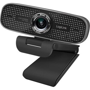 LOGILINK UA0378 CONFERENCE HD USB WEBCAM, 100°, DUAL MICROPHONE, MANUAL FOCUS