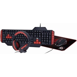 GEMBIRD GGS-UMG4-02 ULTIMATE 4-IN-1 GAMING KIT, US LAYOUT