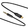 BASEUS CABLE YIVEN AUDIO M01 USB TYPE-C / MINI-JACK 3.5MM 1,2 M BLACK