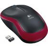 LOGITECH 910-002237 M185 WIRELESS MOUSE RED