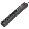 BRENNENSTUHL SECURE-TEC LINE 6 SOCKET ANTHRACITE