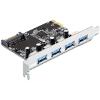 DELOCK 89297 4 X USB 3.0 PCI EXPRESS CARD