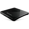 TRANSCEND TS8XDVDS-K EXTRA SLIM PORTABLE DVD WRITER BLACK