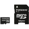TRANSCEND TS32GUSDHC10 32GB MICRO SDHC CLASS 10 + ADAPTER