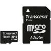 TRANSCEND TS16GUSDHC10 16GB MICRO SDHC CLASS 10 + ADAPTER