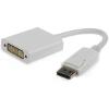 CABLEXPERT A-DPM-DVIF-002-W DISPLAYPORT TO DVI ADAPTER CABLE WHITE