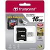 TRANSCEND TS16GUSDHC10V 16GB HIGH ENDURANCE MICRO SDHC CLASS 10 WITH ADAPTER