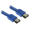 INLINE ESATA II EXTERNAL CONNECTION CABLE 0.5M BLUE
