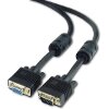 CABLEXPERT CC-PPVGAX-10M-B VGA EXTENSION HD15M/HD15F DUAL-SHIELDED WITH 2 FERRITE CORES 10M BLACK
