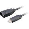 AKASA AK-CBUB30-15BK USB 3.1 TYPE C - TYPE A ADAPTER CABLE 15CM