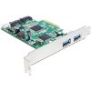 DELOCK 89359 PCI EXPRESS CARD - 2X EXTERNAL USB 3.0 + 2X INTERNAL SATA 6 GB/S