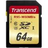 TRANSCEND TS64GSDU3 64GB SDXC CLASS 10 UHS-I U3 ULTIMATE