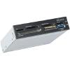 AKASA AK-ICR-14 6-PORT USB3.0 SUPERSPEED MEMORY CARD READER 3.5'' BLACK/WHITE