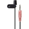 HAMA 139901 CLIP-ON MICROPHONE 3.5MM JACK PLUG 2M