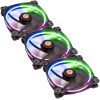 THERMALTAKE RIING 14 LED RGB 256 COLORS HIGH STATIC PRESSURE LED RADIATOR 140MM FAN (3-PACK)