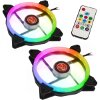 RAIJINTEK IRIS 14 RAINBOW RGB-2 LED FAN 140MM 2PCS + CONTROLLER