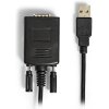 NEDIS CCGW60852BK09 CONVERTER USB A MALE TO RS232 MALE USB 2.0 0.9M CABLE