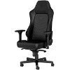 NOBLECHAIRS HERO REAL LEATHER GAMING CHAIR BLACK/BLACK