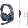 GEMBIRD GHS-04 GAMING HEADSET WITH VOLUME CONTROL MATTE BLACK