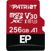 PATRIOT PEF256GEP31MCX EP SERIES 256GB MICRO SDXC V30 A1 CLASS 10 WITH SD ADAPTER