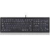 PERIXX PERIBOARD-324 WIRED BACKLIT SCISSOR USB KEYBOARD WITH TWO HUBS