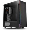 CASE THERMALTAKE H200 TG RGB MIDI-TOWER TEMPERED GLASS BLACK