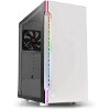 CASE THERMALTAKE H200 TG SNOW RGB ATX MID TOWER