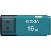 KIOXIA TRANSMEMORY HAYABUSA U202 16GB USB2.0 FLASH DRIVE AQUA