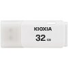 KIOXIA TRANSMEMORY HAYABUSA U202 32GB USB2.0 FLASH DRIVE WHITE