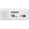 KIOXIA TRANSMEMORY HAYABUSA U301 16GB USB3.0 FLASH DRIVE WHITE