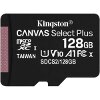 KINGSTON SDCS2/128GBSP CANVAS SELECT PLUS 128GB MICRO SDXC 100R A1 C10 SINGLE PACK