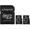 KINGSTON SDCS2/64GB-2P1A CANVAS SELECT PLUS 64GB MICRO SDXC 100R A1 C10 TWO PACK + SD ADAPTER