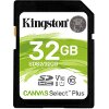 KINGSTON SDS2/32GB 32GB SDHC CANVAS SELECT PLUS 100R CLASS 10 UHS-I U1 V10