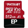 PATRIOT PEF512GEP31MCX EP SERIES 512GB MICRO SDXC V30 A1 CLASS 10 WITH SD ADAPTER